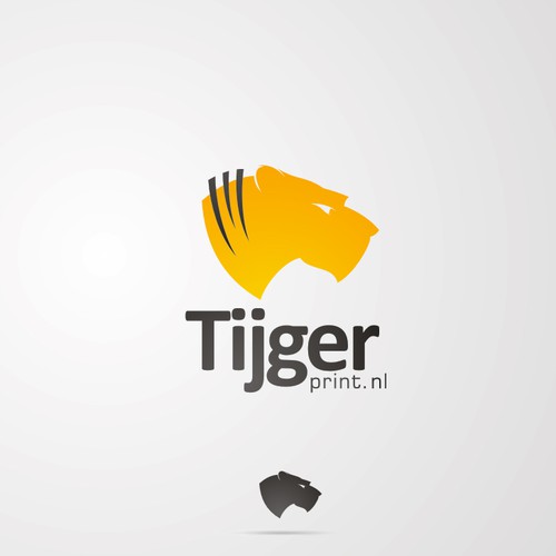 Tiger Print Logo   (high end fashion brand)