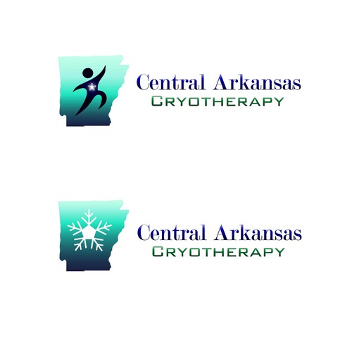 Logo for a Cryotherapy Center in Arkansas