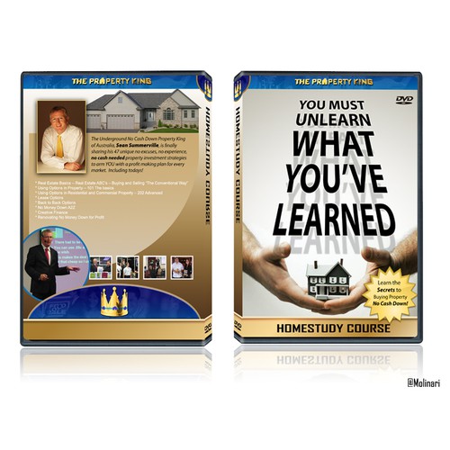 Cover Design for Property Kingdom Homestudy DVD set
