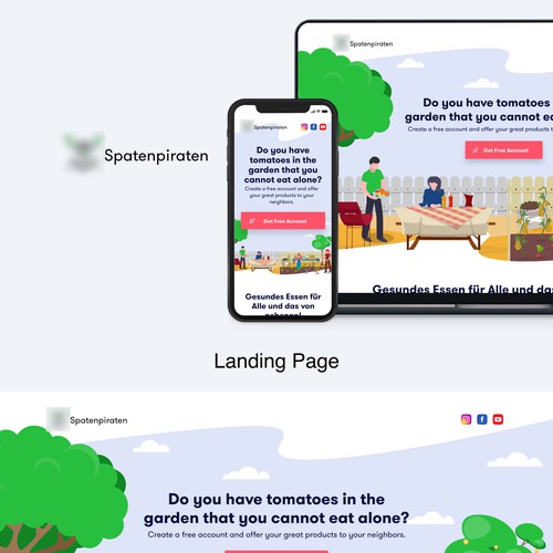 SpatenPiraten Landing Page