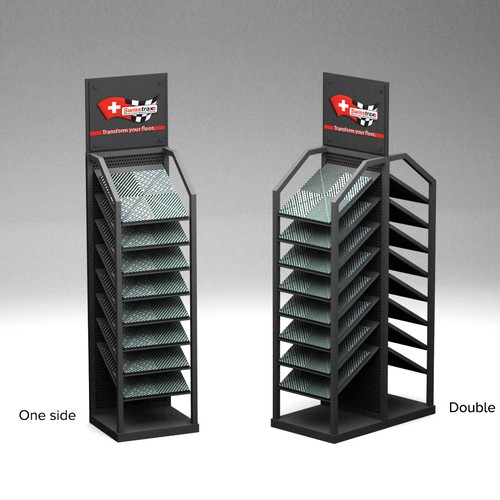 Title display stand for Swisstrax 