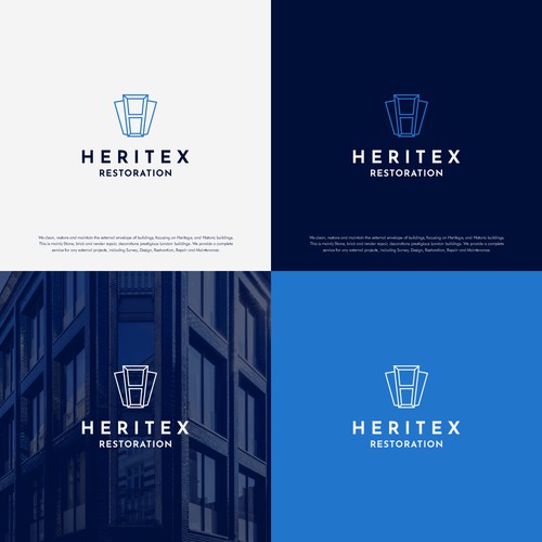 We need prestigious logo for External Restoration Company working on London Property