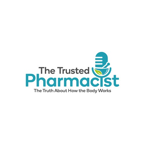 podcast logo, pharmacist logo