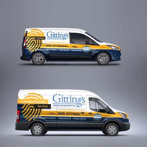 Security Van Wrap