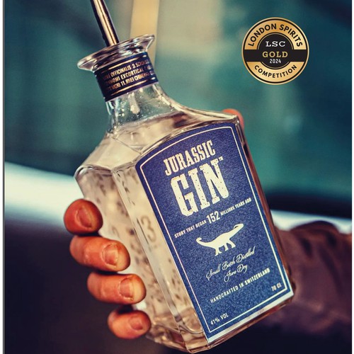 Jurassic Gin London Spirits Gold Winner, Voted 7th best Gin in the world! 