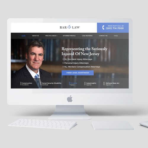 Law Website Concept