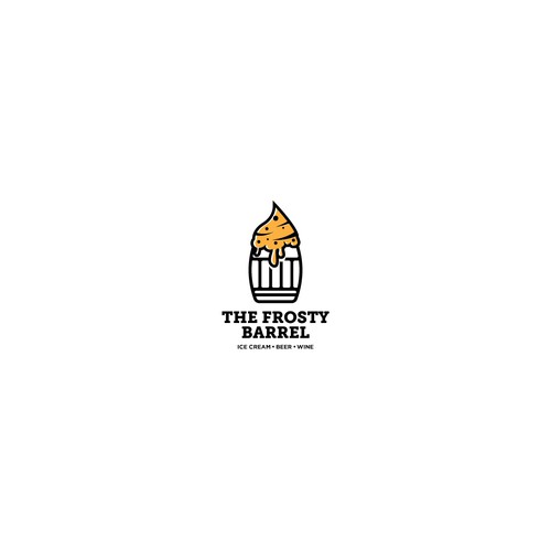 Logo Concept for The Frosty Barrel