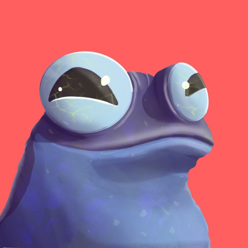NFT Frog Character