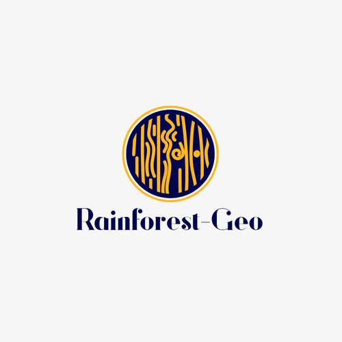 Logo design for Rainforest Geo