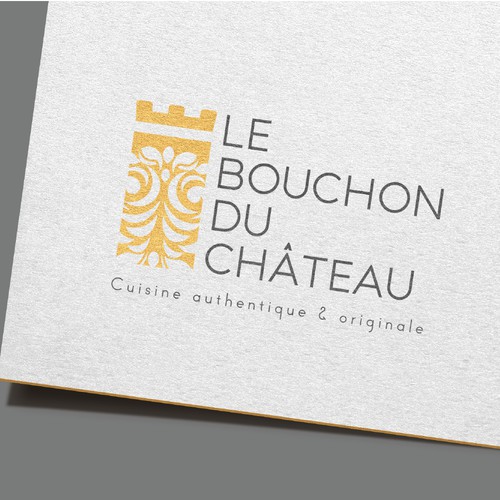 French Restaurant Logo