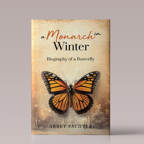 Book Cover Design - A Monarch in Winter