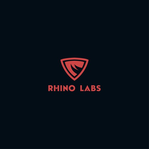 logo concept for rhino labs