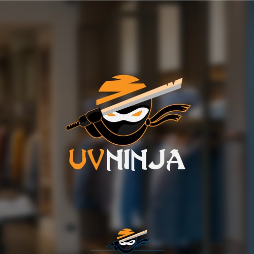 Bold logo for UV Ninja