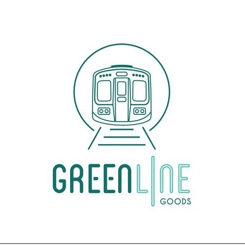 Clean, Modern, and Urban Aesthetic Logo Design for Greenline Goods - High End & Unique Gift Shop