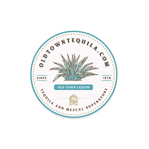 Logo for old town tequila