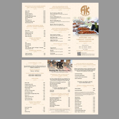 Menu Design