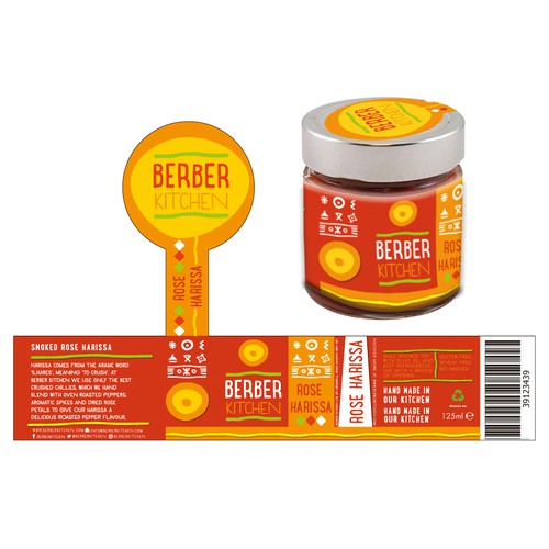 packaging audace per nuova linea prodotti berber kitchen