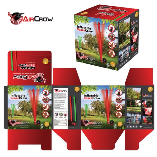 product label for AirCrow