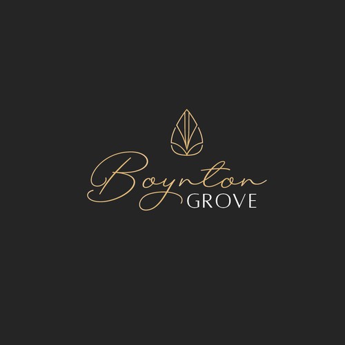 Logo design for Boynton Grove.
