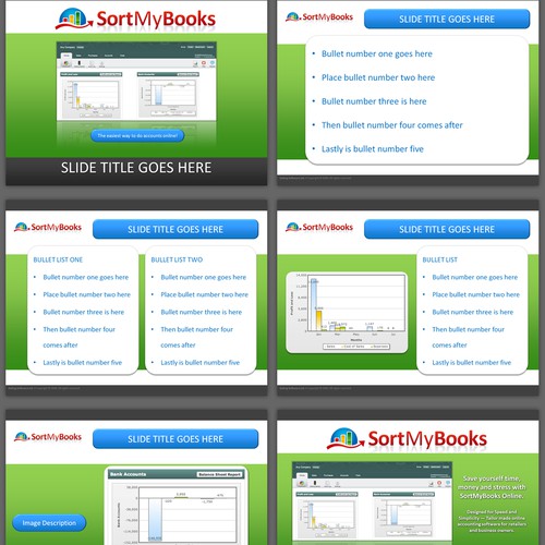SortMyBooks Powerpoint Template