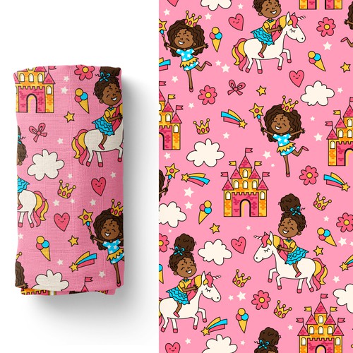 Pattern for little princesses