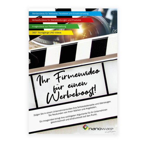 Flyer for Videographer