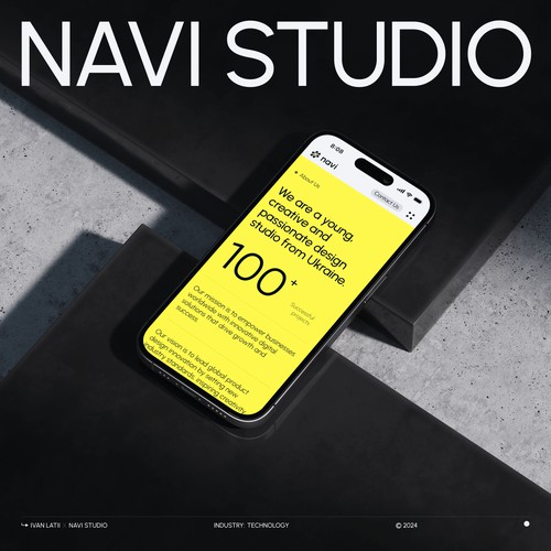 UI/UX Design for Navi Design Studio