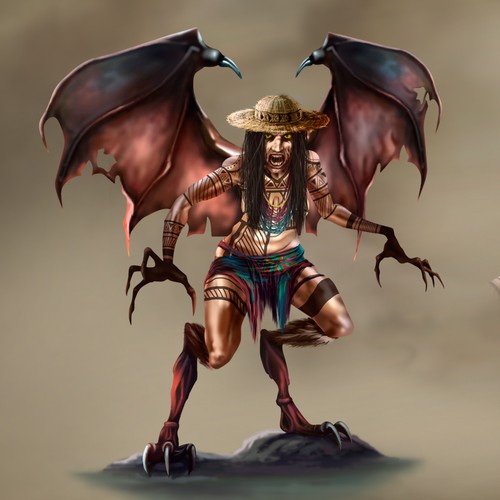 Design character TULIVIEJA