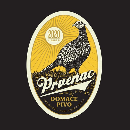 Prvenac Beer label - logo