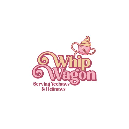 Logo concept for soft serve ice cream
