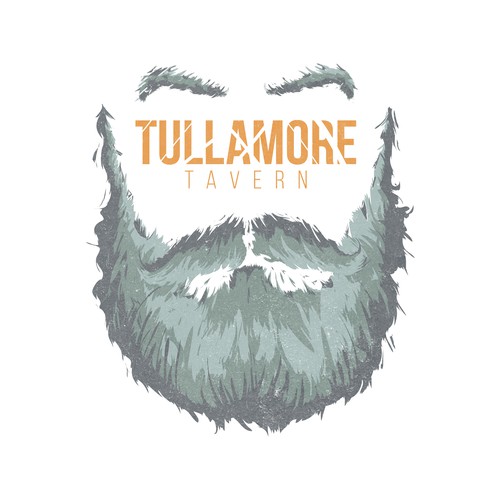 Rough and Bold logo design concept for Tullamore Tavern