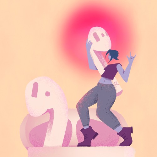 Airpods illustration