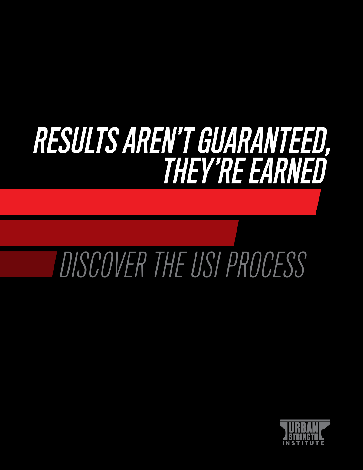 "Results Aren't Guaranteed, They're Earned" Book Cover