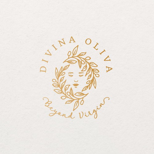 Feminine logo for Olive Oil