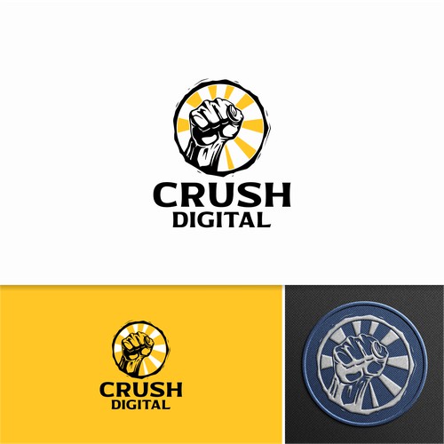 Crush Digital Logo Concept