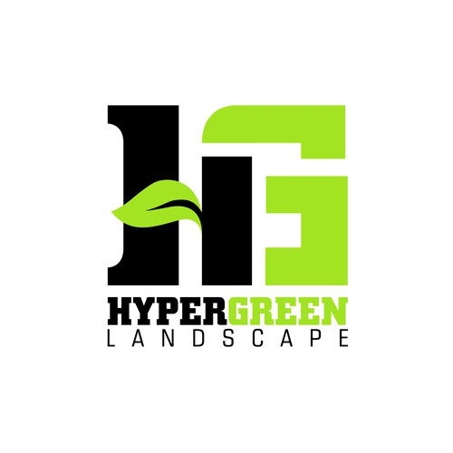 Bold logo design for HyperGreen