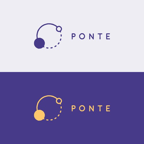 Conceito de logotipo - Ponte