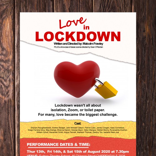 Love During Lockdown Poster