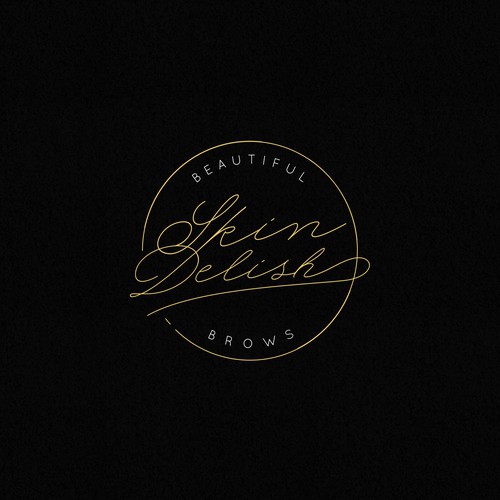 Luxurious Logotype for SkinDelish