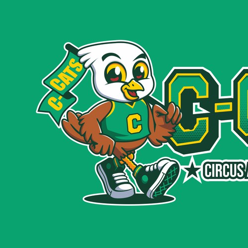 Mascot Logo Design for an Elementary Performance Team
