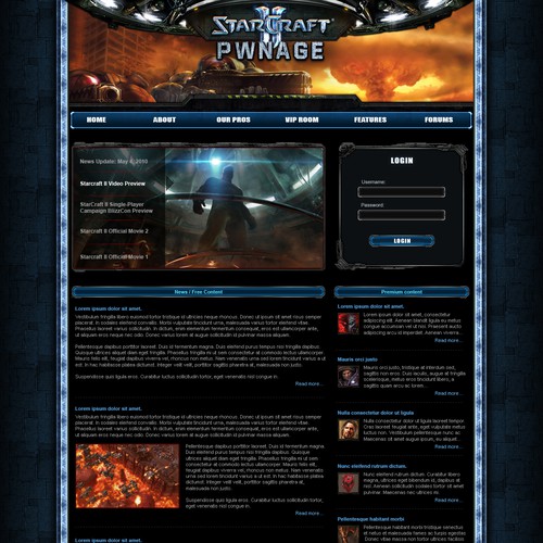 Starcraft Pwnage - Star Craft  2 News and Premium Content Site