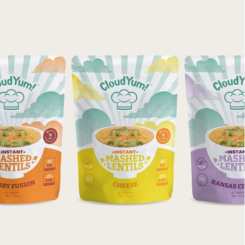 Pouch Packaging design for Food Brand