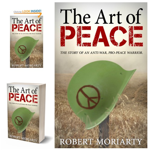Book cover design for THE ART OF PEACE