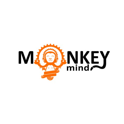 Create a fun and interesting logo for Monkey Mind LLC