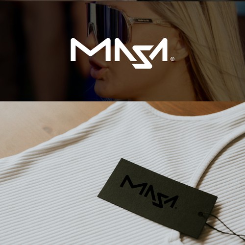 MASA luxury fashion streetwear brand logo
