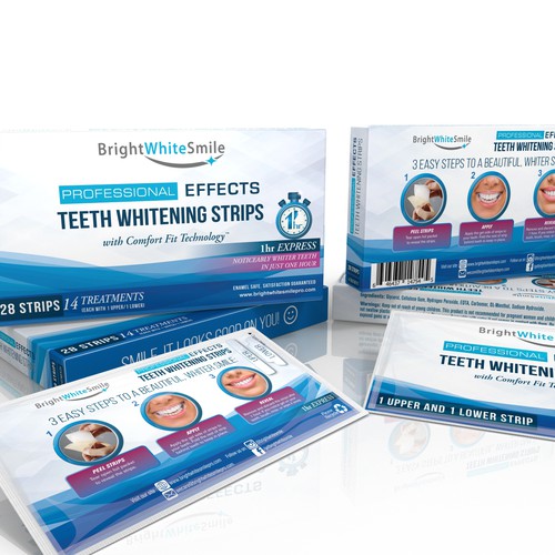 Whitening strips