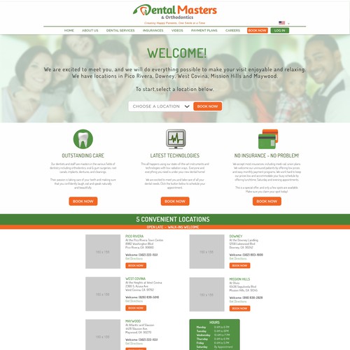 Landing Page for Dental Practice