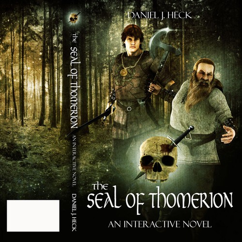 Remember 'choosing your own adventure?'  Create a cover for a new interactive novel