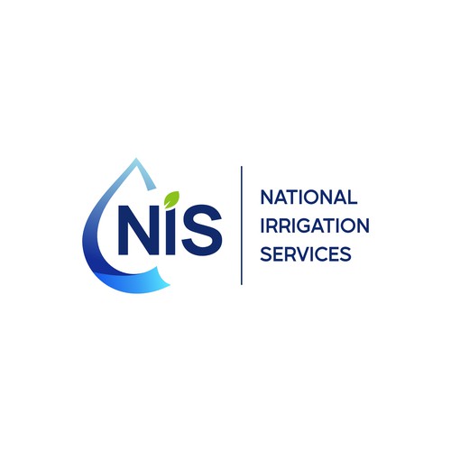 Modern Minimalist Logo for Irrigation Services