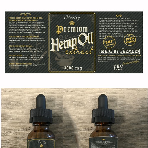 Product label contest entry 